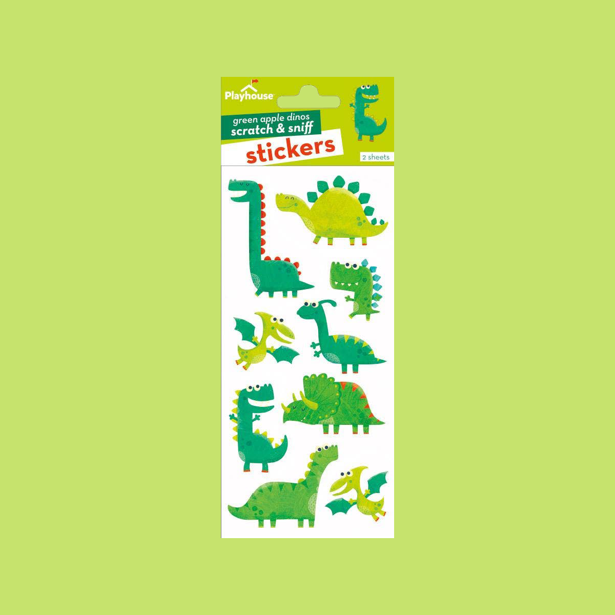 Dinosaur Scratch and Sniff Stickers